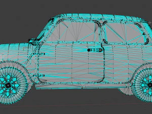 英国の車 3Dモデル