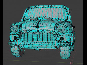british car 3D Model