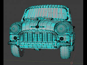 英国の車 3Dモデル