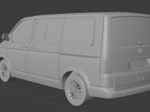 vw multivan 3D Model