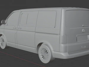 vw multivan 3D Model