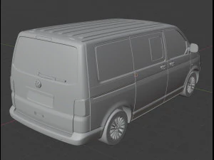 vw multivan 3D Model