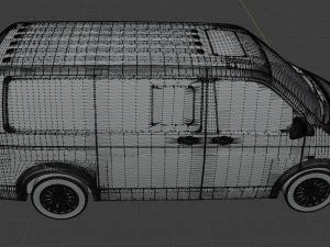 vw multivan 3D Model