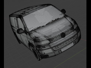 vw multivan 3D Model