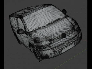 vw multivan 3D Model