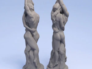 vela dos amantes Modelo de Impressão 3D