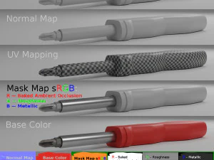 드라이버 3D 모델