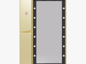 make-up mirror refrigerator 3D 모델