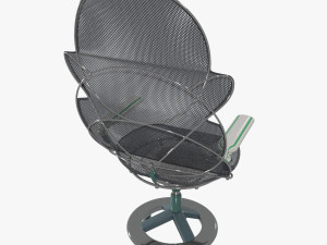 mesh office chair 3D 模型
