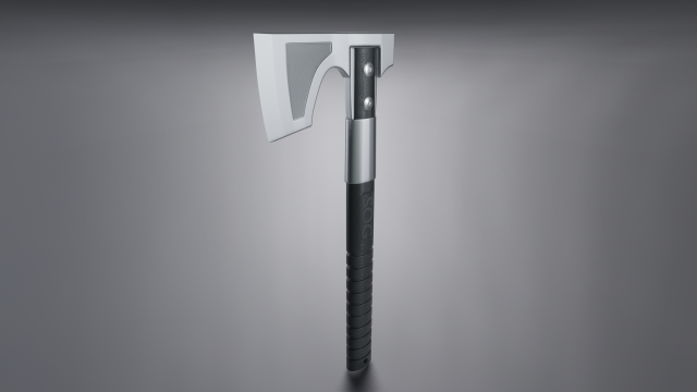 axe Model 3D .c4d .max .obj .3ds .fbx .stl .blend 