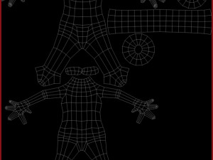 sphere girl base mesh 3D 模型