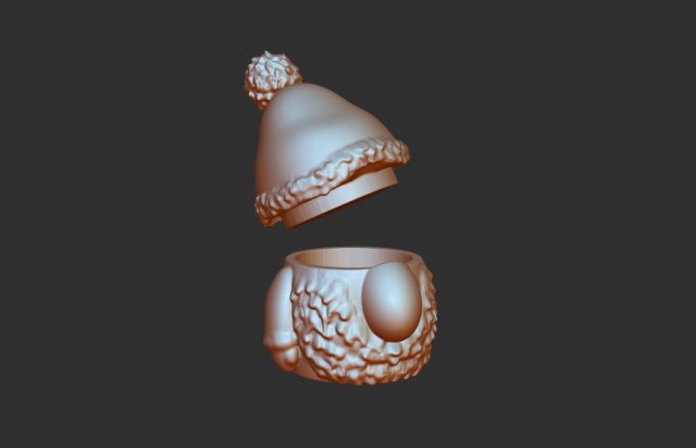 gnome-container 3D 打印模型 .c4d .max .obj .3ds .fbx .stl .blend 