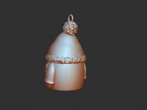 gnome-christmas tree decor Modelo de impresión 3D