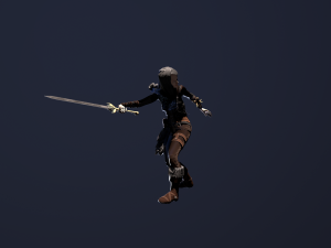 girl warrior 3D Model