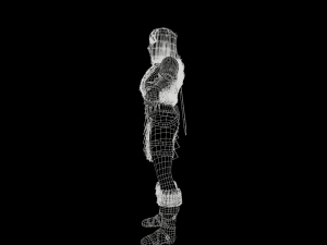 girl warrior 3D Model