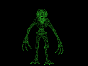 swamp monster Modelo 3D