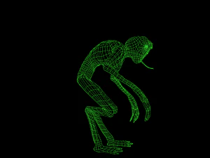 沼地の怪物 3Dモデル