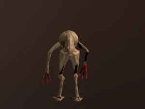 沼地の怪物 3Dモデル