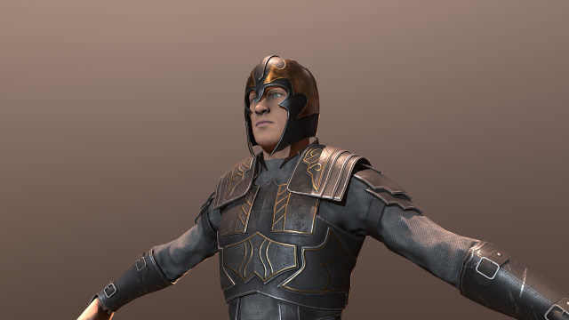 knight 3D Модель .c4d .max .obj .3ds .fbx .stl .blend 