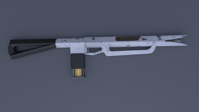 scifi low-poly Modello 3D .c4d .max .obj .3ds .fbx .stl .blend 