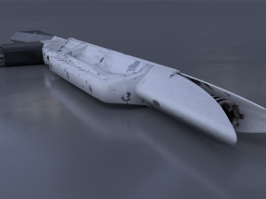 scifi low-poly Modello 3D