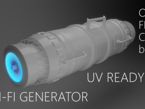 scifi generator 3D Model