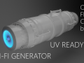 SciFi Generator 3D-Modell