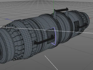 scifi generator 3D Model