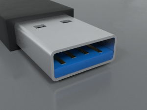 usb to usb type-c Model 3D