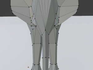 elephant low poly 3D Модель
