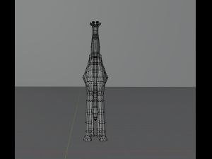 giraffe low poly 3D 모델