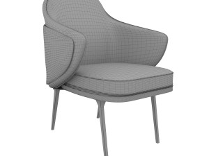 chair leather 3D 모델
