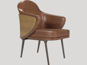chair leather 3D 모델