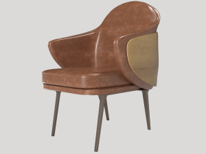 chair leather 3D 모델