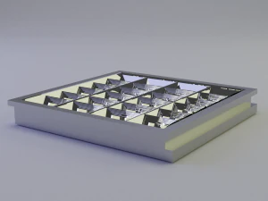 grilyato fluorescent recessed luminaire 3D Model