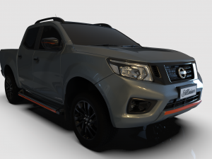 2020 nissan navara np-300 black edition 3D 모델