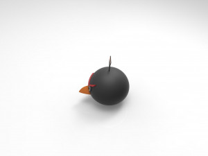 angry bird 3D Model