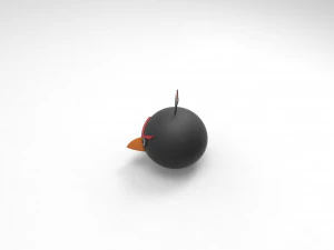 angry bird 3D Model