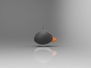 angry bird 3D Model