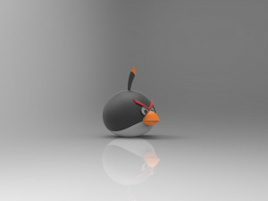 angry bird 3D Model