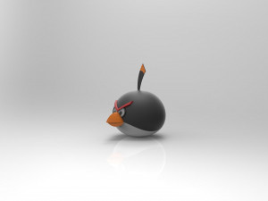angry bird 3D Model