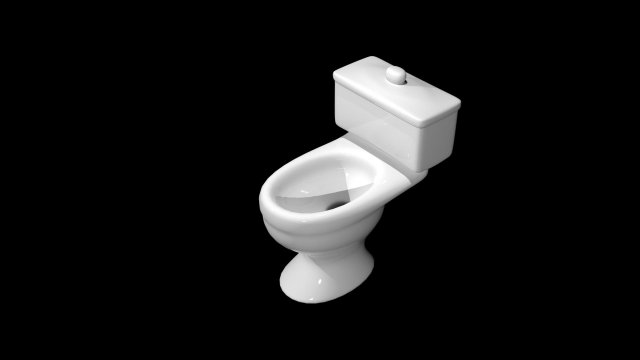 beautiful toilet 3D 모델 .c4d .max .obj .3ds .fbx .stl .blend 