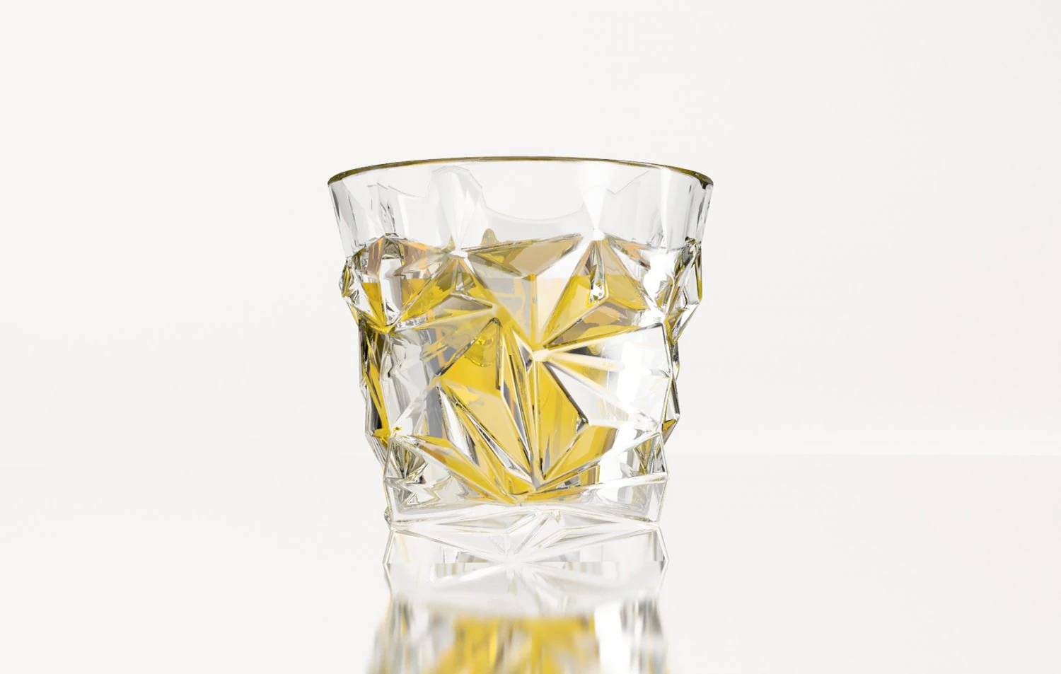 glass with ice 3D Model .c4d .max .obj .3ds .fbx .stl .blend