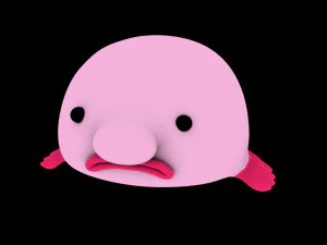 Fischtropfen 3D Modell