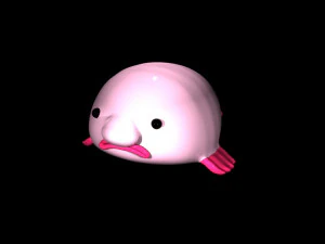 fish drop 3D Model