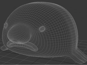 fish drop 3D Model