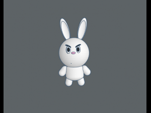 evil bunny Model do druku 3D