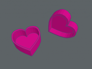 lovebox gift 3D Baskı Modeli