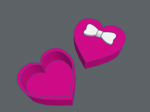 lovebox gift 3D Baskı Modeli