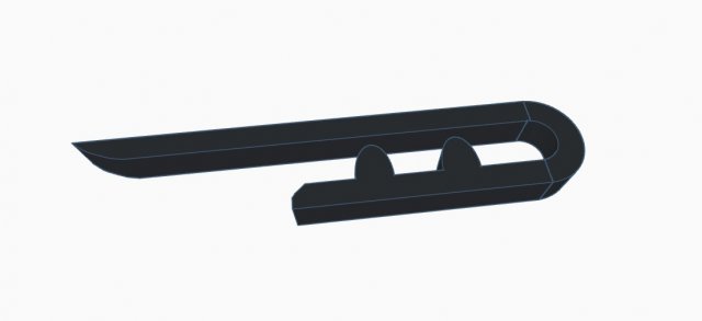 kitchen clamp for food packages 3D Принт Модель .c4d .max .obj .3ds .fbx .stl .blend 
